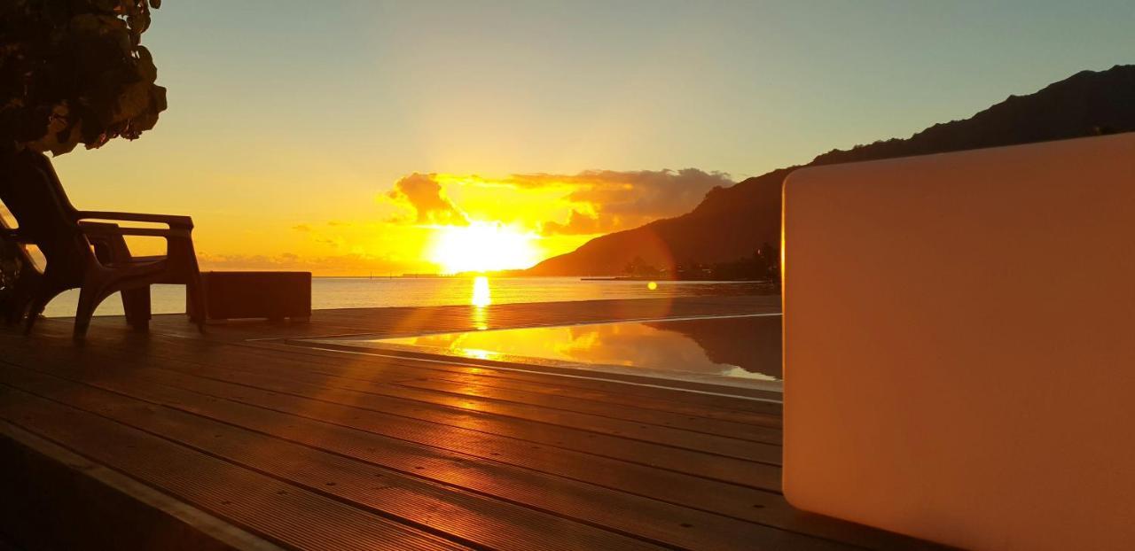 Villa Sunrise Moorea Papetoai ภายนอก รูปภาพ