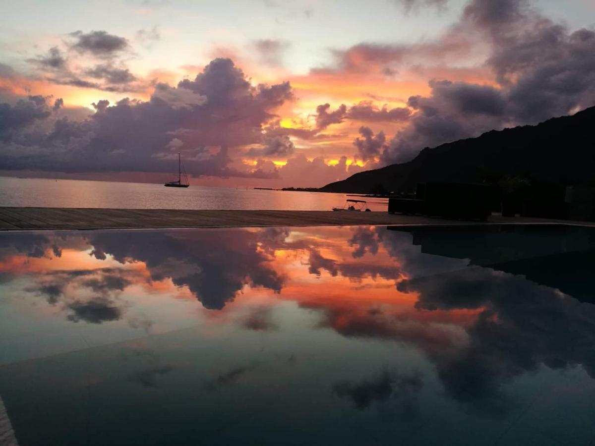 Villa Sunrise Moorea Papetoai ภายนอก รูปภาพ
